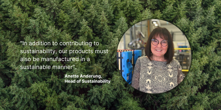 Anette Anderung, Head of Sustainability in Gefle Dagblad on the importance of sustainable solutions for battery manufacturing